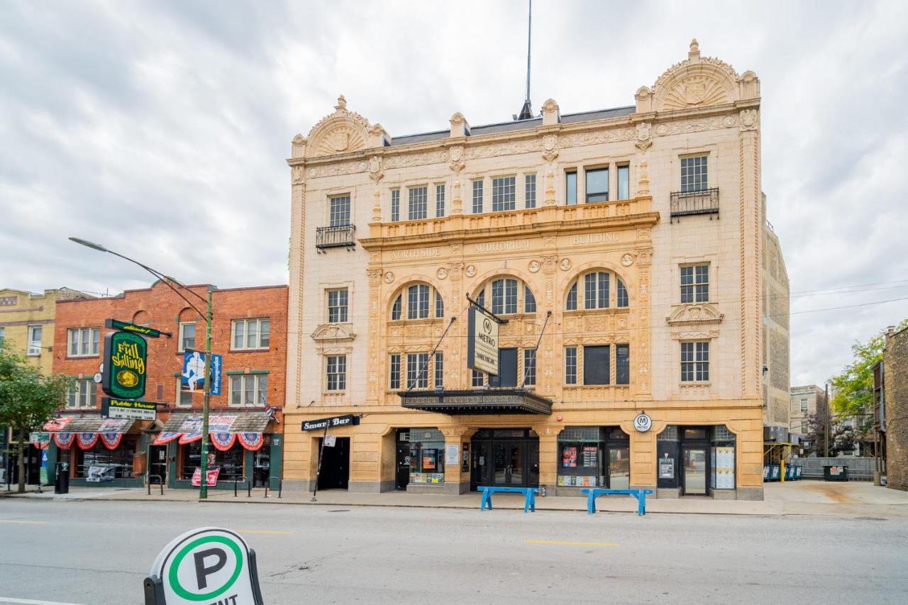 Cool 2Br Apartment Close To Fun City - Grace 2 Chicago Exteriör bild
