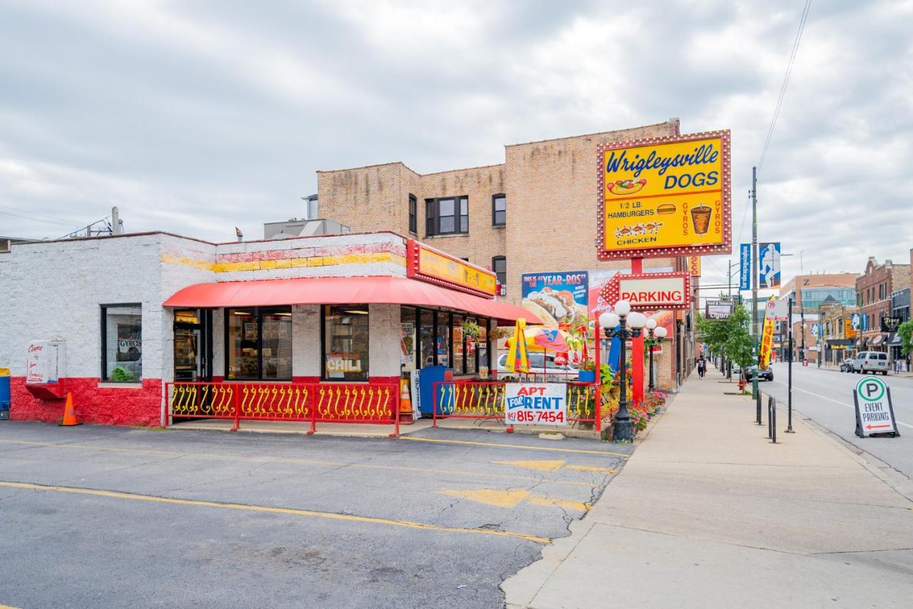 Cool 2Br Apartment Close To Fun City - Grace 2 Chicago Exteriör bild