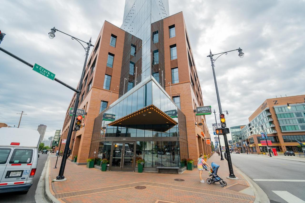Cool 2Br Apartment Close To Fun City - Grace 2 Chicago Exteriör bild